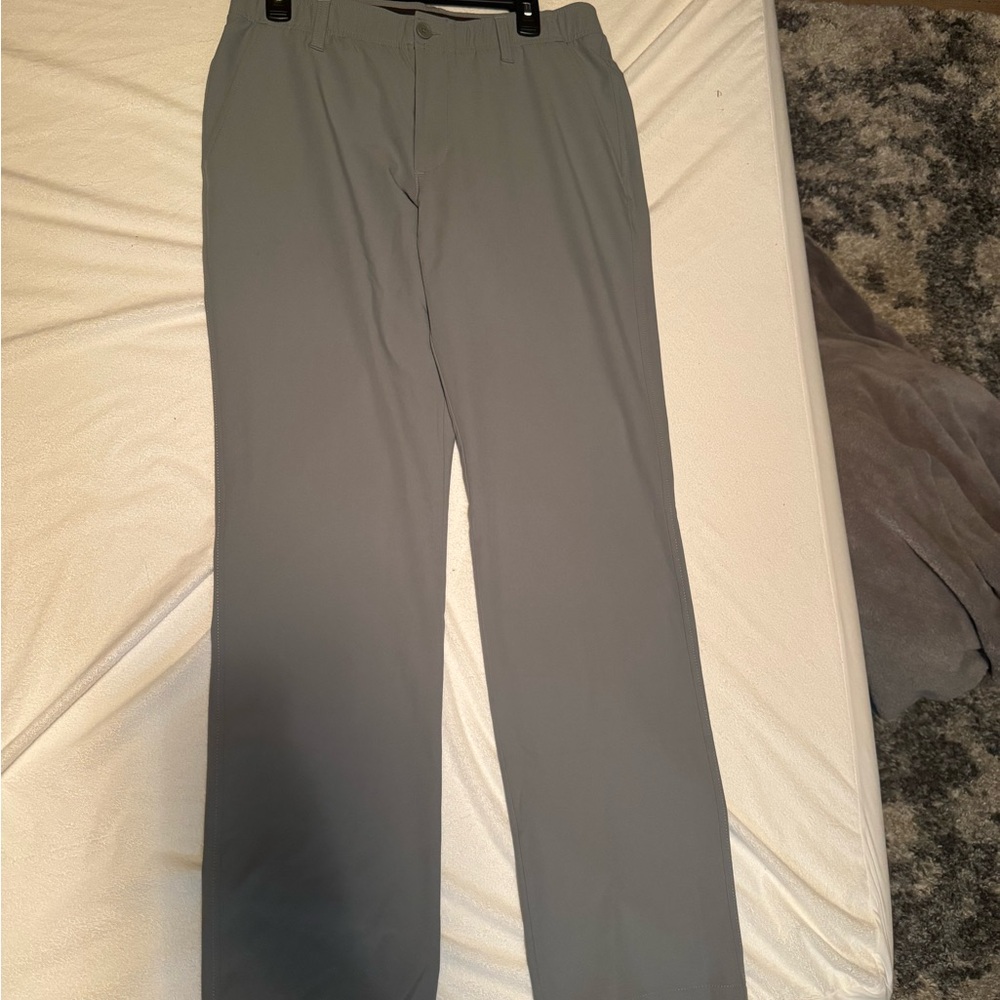 Men's Gray Under Armour Golf Pants